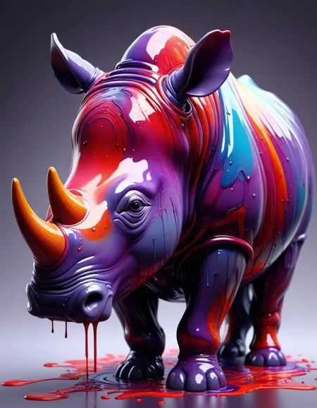 Glossy Colorful Spraypaint Style [SDXL]