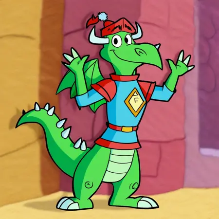 Squire Flicker (Blazing Dragons)