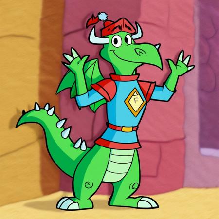 Squire Flicker (Blazing Dragons) V1
