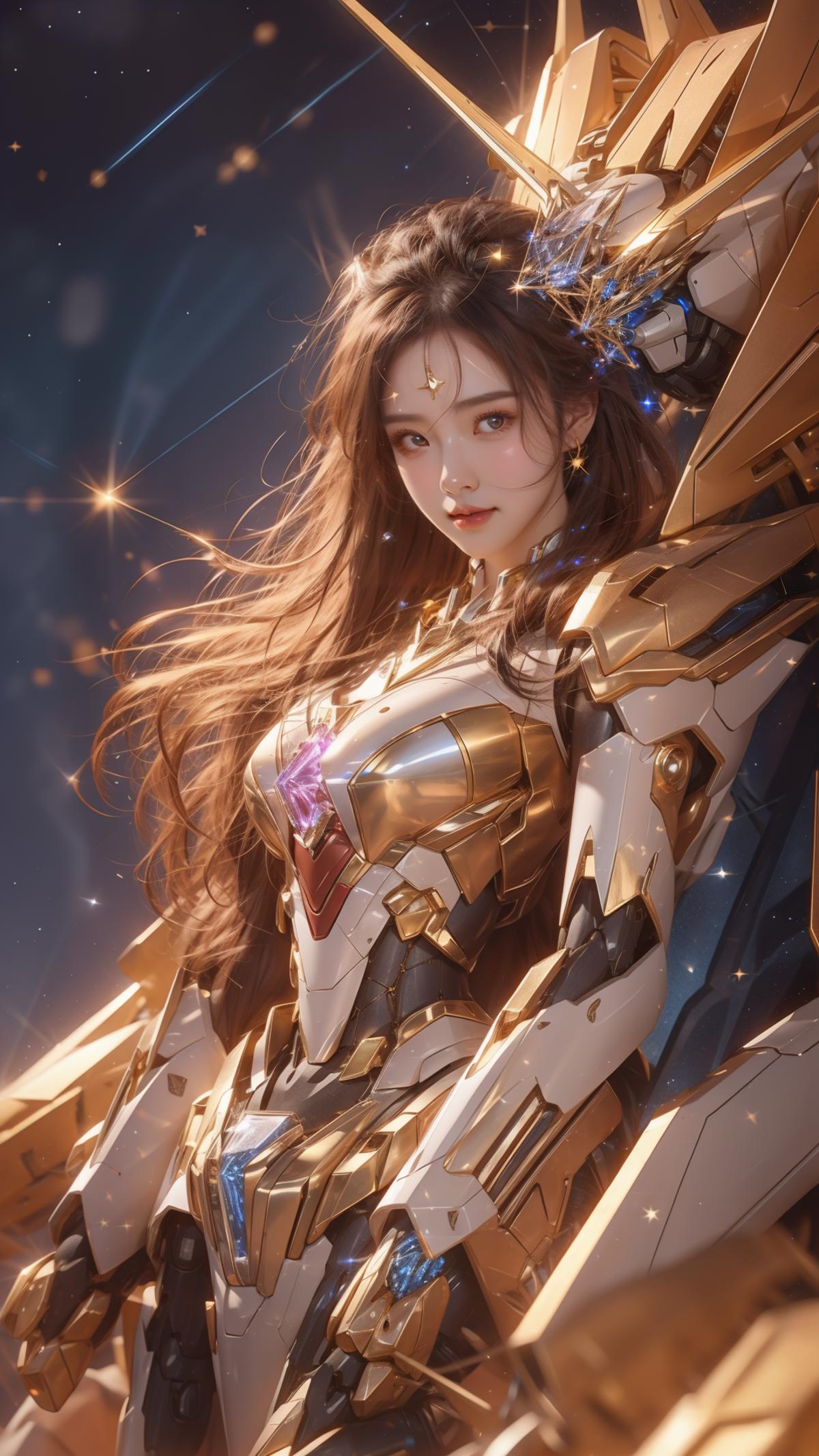 AI model image by XiuAI