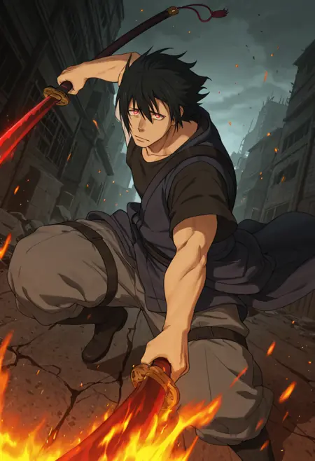 Fire Force_Benimaru Shinmon 👘🔥
