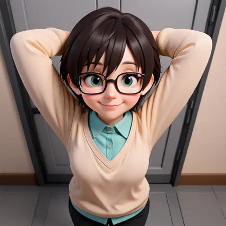Kō Sakuragi (Wotaku ni Koi wa Muzukashii) (3d style random test)
