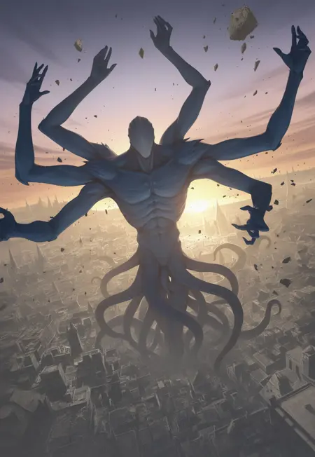 Eldrazi concept/characters MtG illustrious + pony