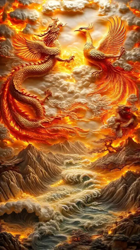 浮雕效果-Qwen-image