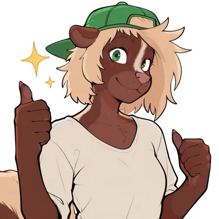 jade (aromatic hyena) | Character | by quazar | COMMISSION