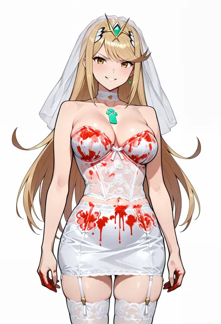 Bloody Bride Lingerie Costume