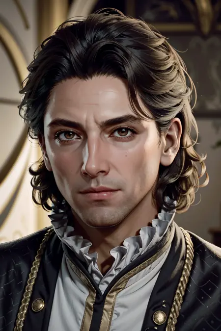 Human Raphael from Baldur's Gate 3