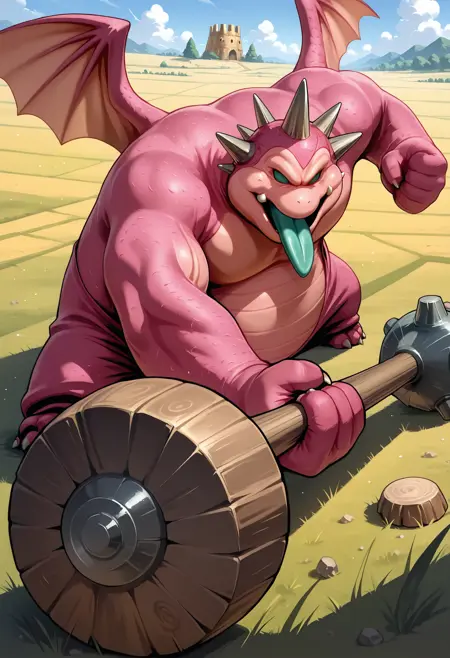 Night clubber / おにこんぼう (Dragon Quest) Pony/IL