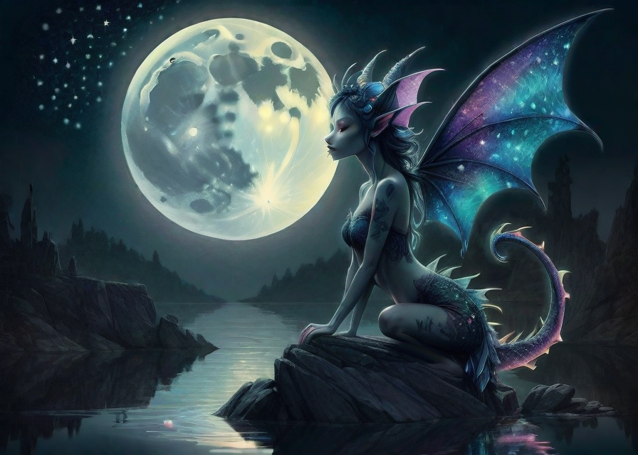 dark_colorful_pencil_illustration_of_a_bright_full_moon_against_a_starry_sky__and_the_light_silhouette_of_a__beautiful_colorful_fairy_dragon__and_beautiful_water_nymph_in_the_style_of_g_2608922315.png