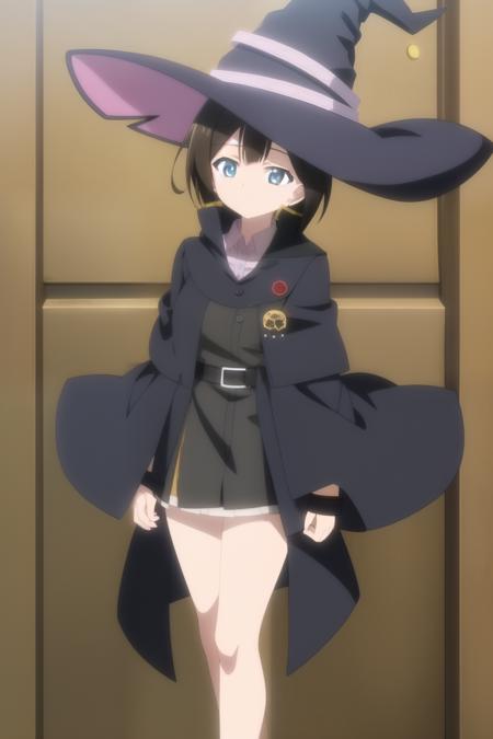 masterpiece, best quality, 1girl, saya \(majo no tabitabi\), witch hat