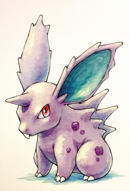 Nidoran M: Poison Pin Bunny | ニドラン♂ (Pokedex #0032) [Illustrious] v1.0