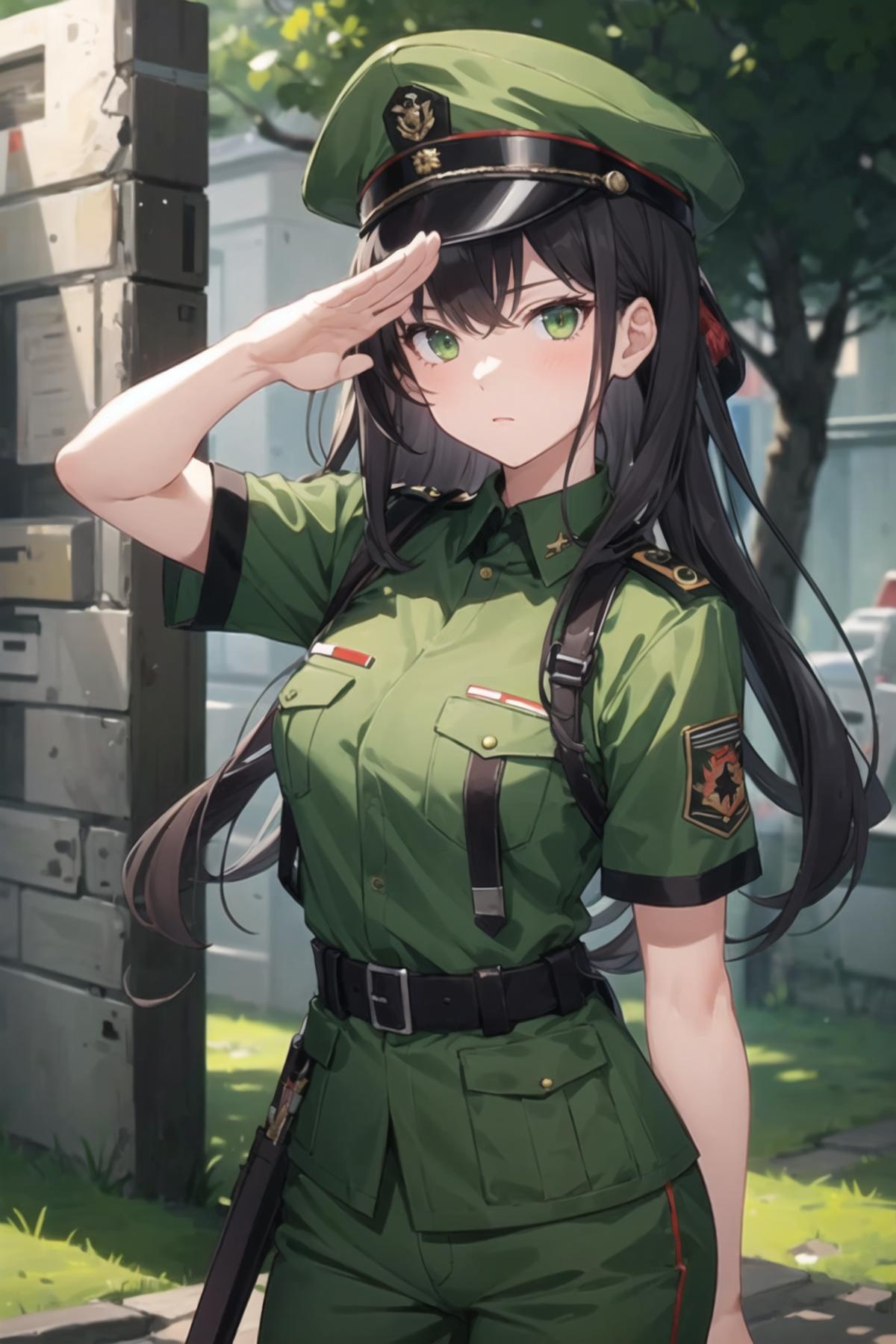 [OpenPose] Salute image by BlazzzX4