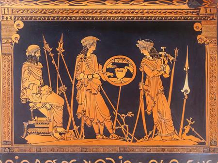 acient greek pottery illustration v1.0