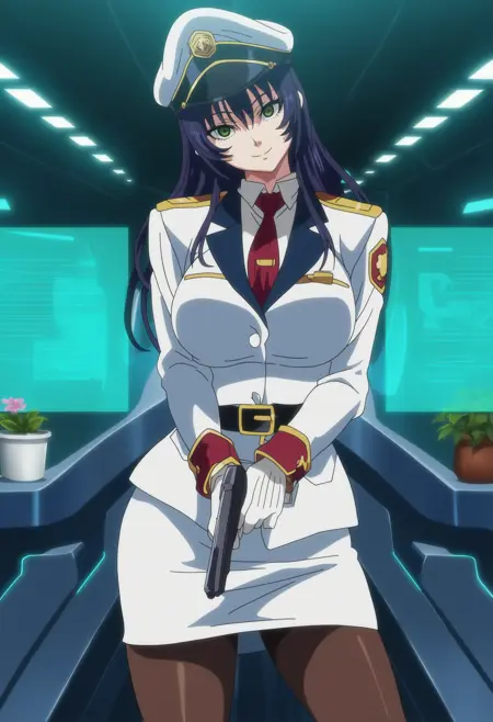Lawrance Maria (hentai: Kyonyuu Onna Shikan Sennou Saimin) NoobAI-XL (V/E), Illustrious, Pony, SD1.5