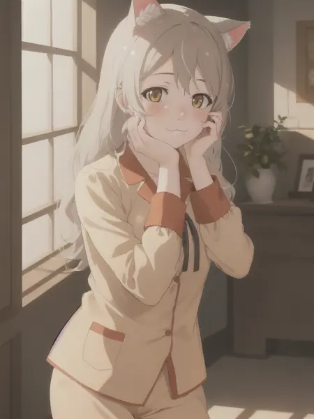 羽川翼「HANEKAWA TSUBASA」傷物語「KIZUMONOGATARI」Theatrical Release 剧场版 人物 画风 Character Style Lora