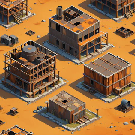 Isometric Styles Collection - 5 Assets [XL] 04 Isometric Blandishment