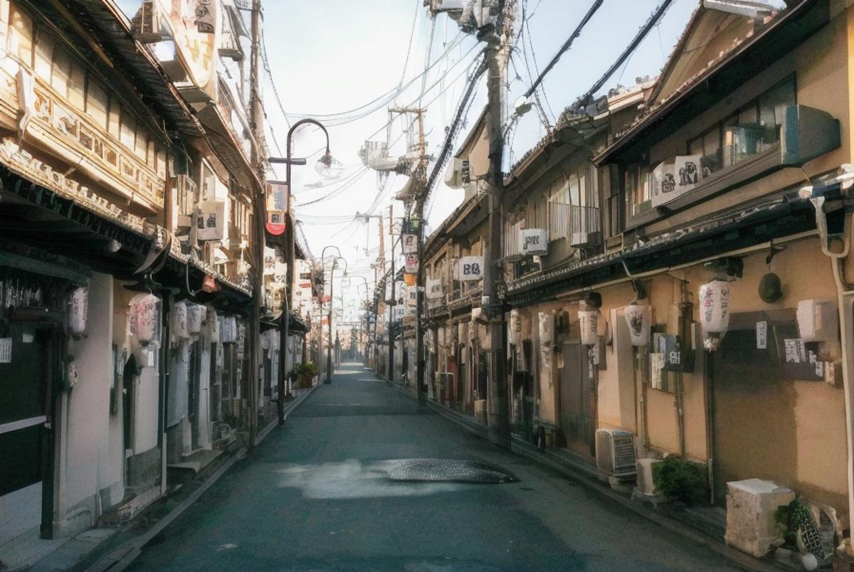 飛田新地（大阪市）/Tobita Shinchi : Japanese traditional Red-light district in Osaka image by yukanosimi