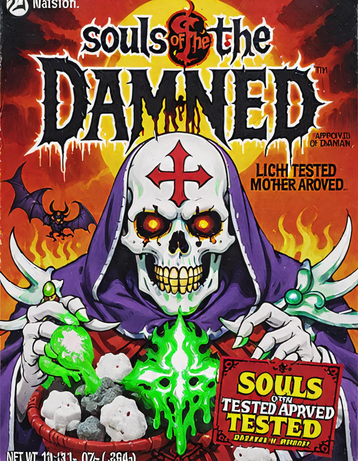 A comic book cover featuring a skeleton with a cross on it and the words "Lich Tested, Mother Approved".
