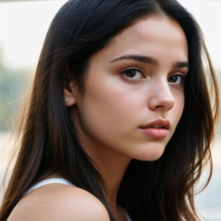 a close up of a woman with long hair, a screenshot, by Amelia Peláez, christina ricci, backlit beautiful face, woman with black hair, zend4y4, promo shoot, 5 feet away, she has a cute face, beautiful gorgeous, amazing, selenar, gq, profile shot, blues, hey