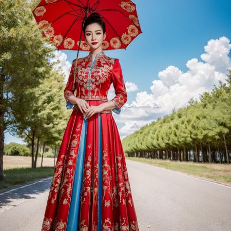 hanfu_chinese wedding dress_women_female_女中式婚服@spz - v1.5 