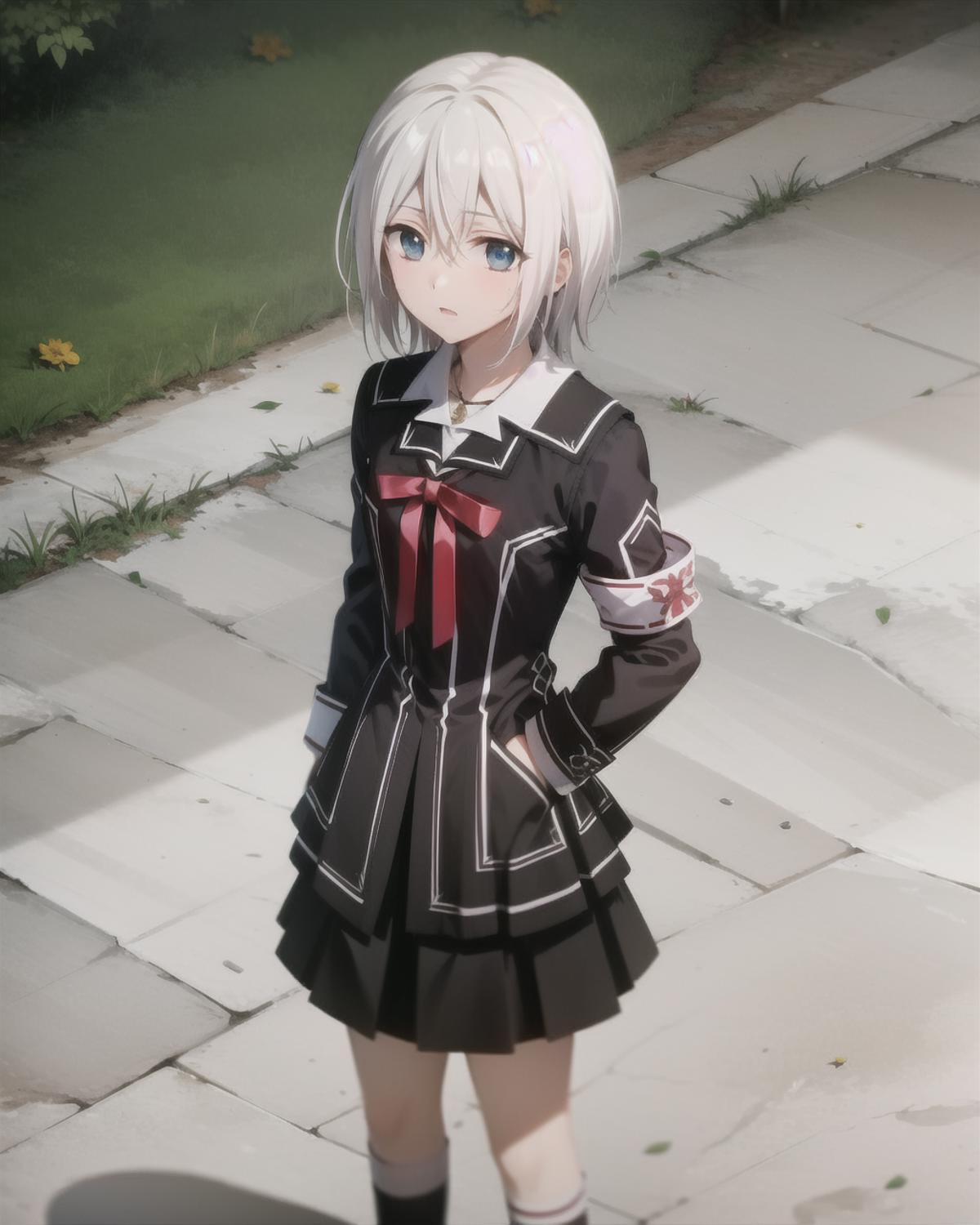 Day class uniform of Cross Academy image by Archer0011