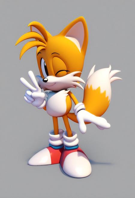 Classic Tails (Sonic the Hedgehog) Pony V2