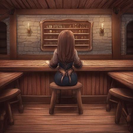 Adventures' Guild Interior (冒険者ギルドの店内) IL v1