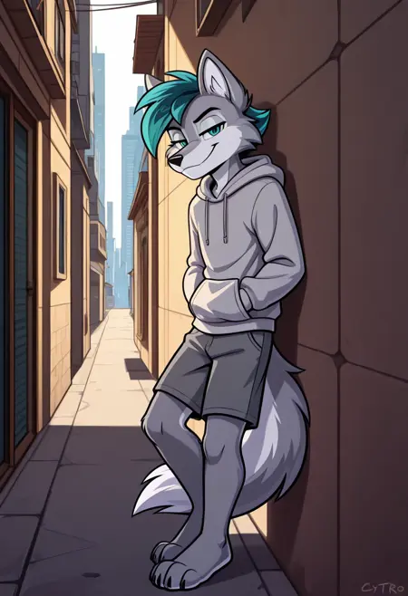 Exile's Cartoon Furry style