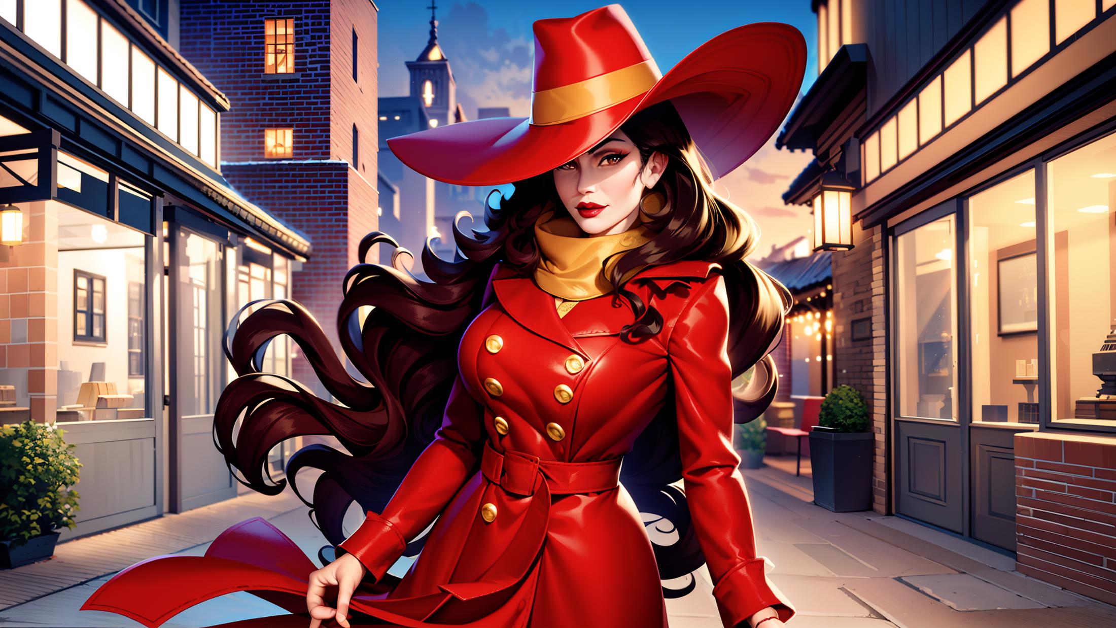 🔥Carmen Sandiego (cartoon character) | Where on Earth Is Carmen Sandiego? | ownwaifu image by RubberDuckie