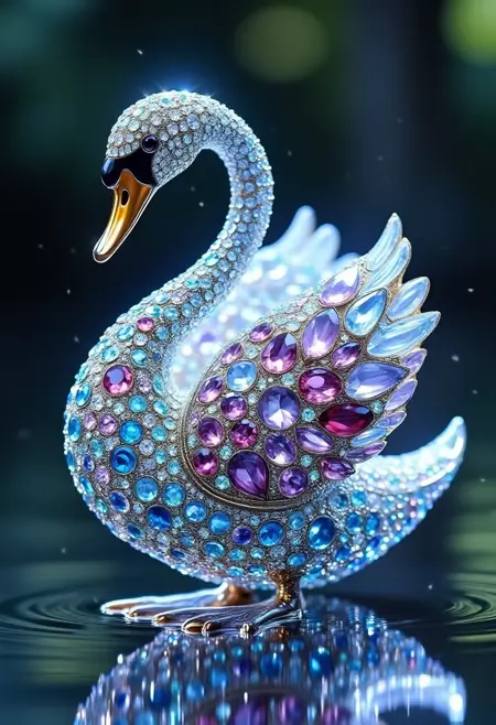 DJ_Jewelry Inlay Art_Animal Image Generation