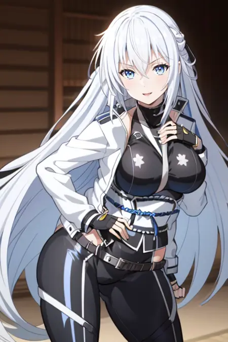 shizuna from kuro no kiseki