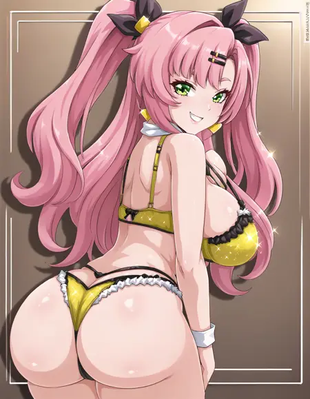 (PONY) Glitter Bikinis, Bras, Thongs and Panties