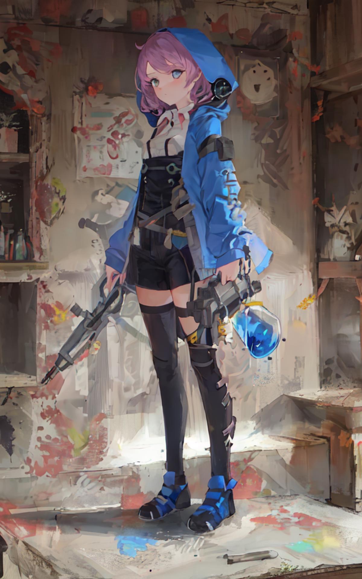 ARKNIGHTS BLUE POISON - v1.14514 | Stable Diffusion LoRA | Civitai