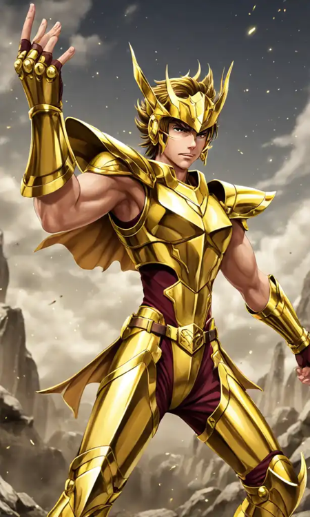 saint seiya bronze armor gold v1.0