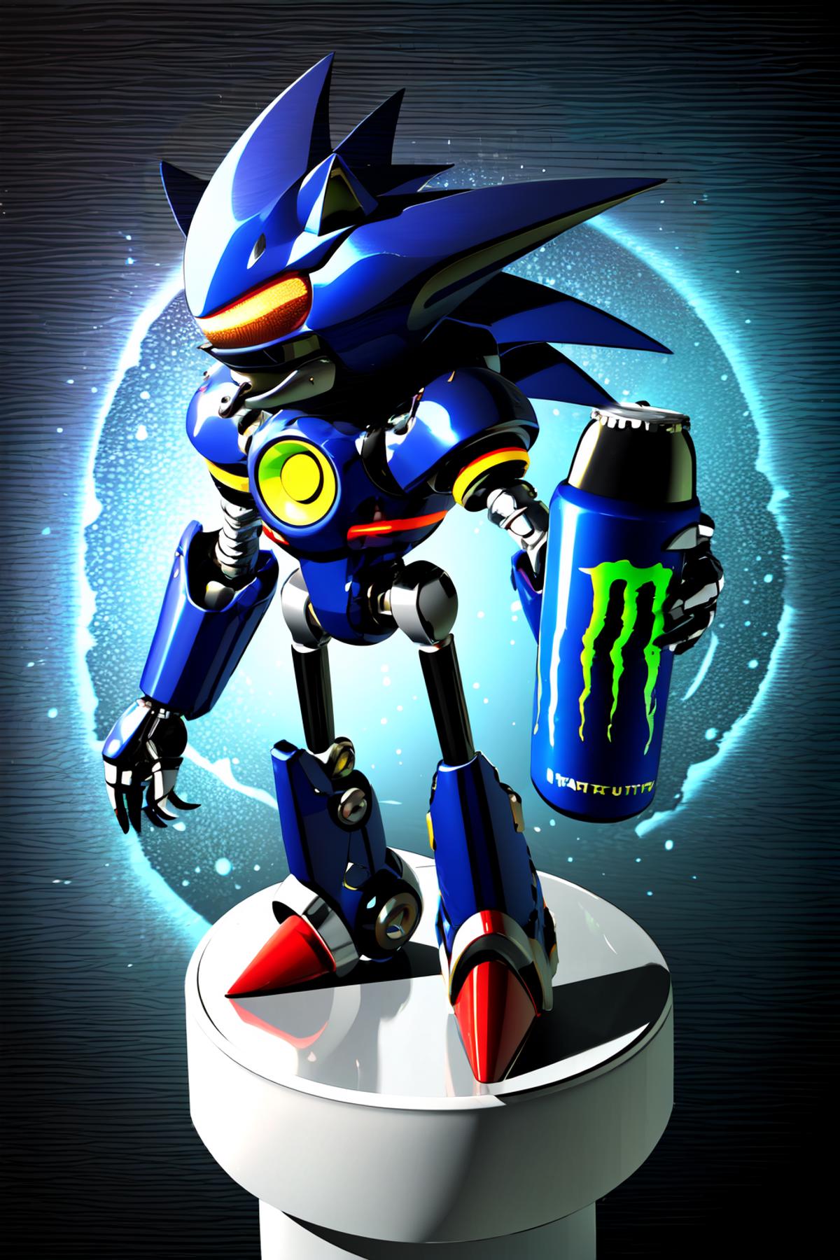 Sonic | 6 different Sonic's [Base Sonic, Mecha, Metal, Super Sonic, Sonic.exe, Sanic] image by FallenIncursio