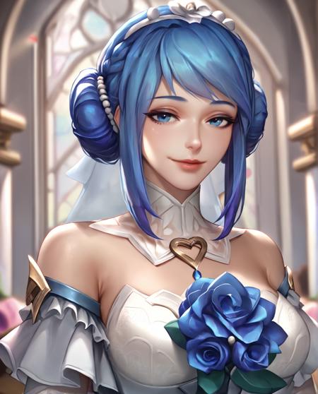 Crystal Rose Sona [League of Legends] PonyXL V1