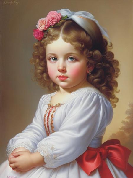 marble, painting, style Ivan Aivazovsky, cheerful, happy, girl 3 years old , symmetrical, very detailed eyes, beautiful lips, without headgear, beautiful hairstyle , clearly drawn lines, Ultra realistic photorealistic , Emile Munier stil, Alberto Vargas stil, no text