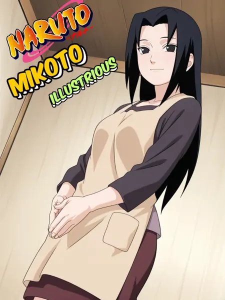 Mikoto Uchiha - Naruto: Shippuden - | Illustrious XL | - COMMISSION by YeiyeiArt