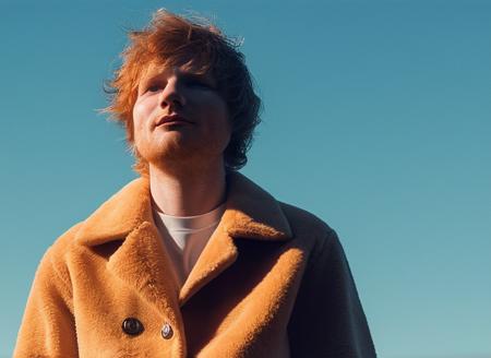 edsheeran person in a science fiction movie about Wearing a giant plush animal costume in public BREAK writing . Medium Full Shot, Soft Light, film screenshot from a film directed by sofia coppola, aztec , dramatic, atmosphere, dynamic dramatic cinematic lighting, aesthetic. 4k, high quality film, sharp, detailed