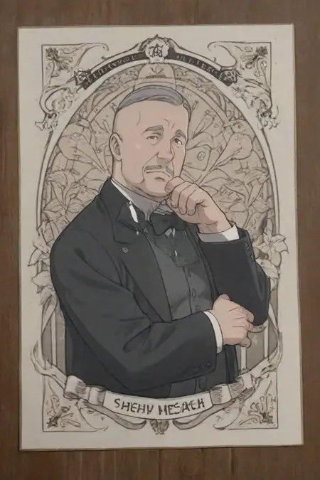 Hiram Mescher from Mobile Suit Gundam Hathaway|ハイラム・メッシャー from 閃光のハサウェイ