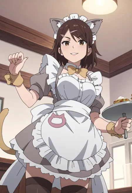 Cat Maid - Akiba Maid War - Pony/SDXL