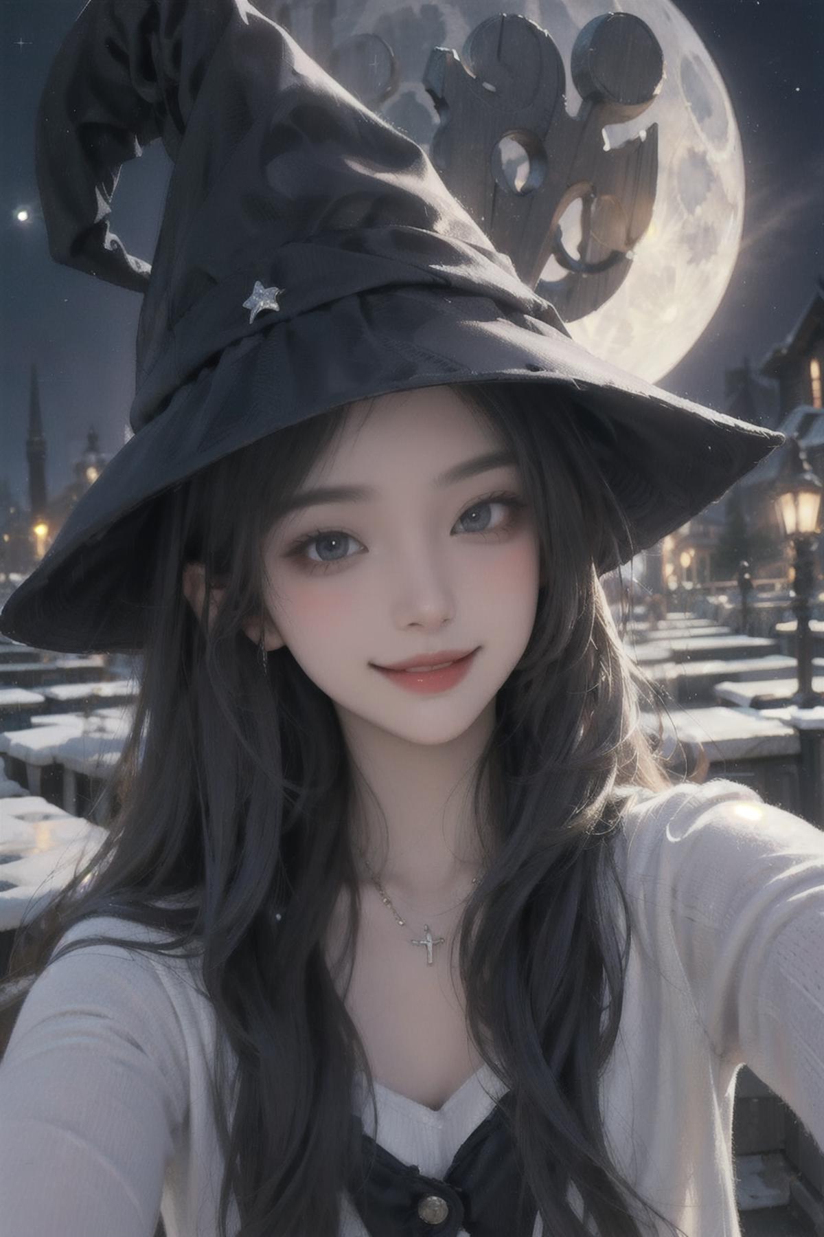 绪儿-月亮女巫 Moon witch image by DarkTera