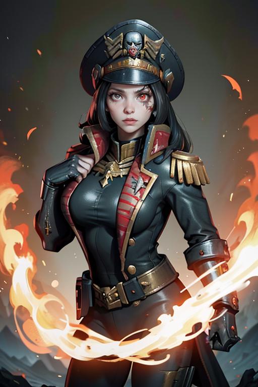 Warhammer 40K Commissar Outfit - by EDG image by Artemis