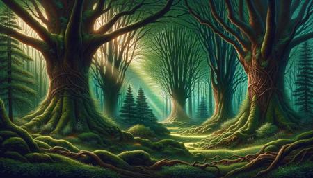 Mystical Guardians of Tranquil Woods Mystical Guardians of Tranquil Woods