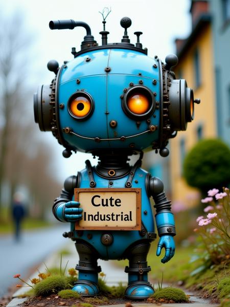 Cute Industrial - CE - SDXL & Flux v01 - Flux.1 D