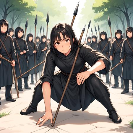 crouch_down_from_below SDXL