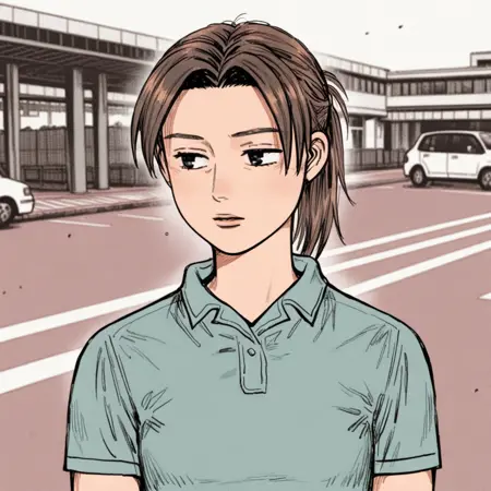Mrs.Inui - Initial D Manga | Illustrious