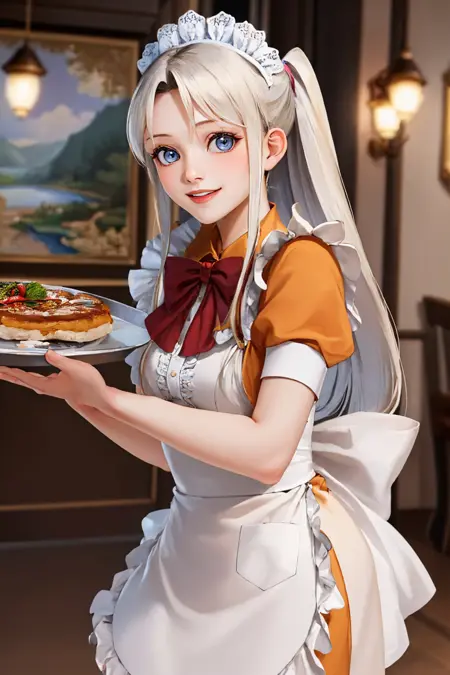 Trés Bien Waitress | Ace Attorney