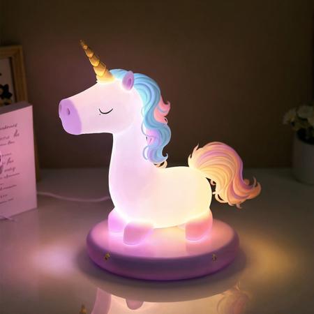 <lora:cute_lamps:1.0>, (cute_lamps:1.0),  shaped lamp, glowing, 
A magical unicorn lamp, with flowing mane and shimmering horn, casting a warm, enchanting light that inspires dreams.