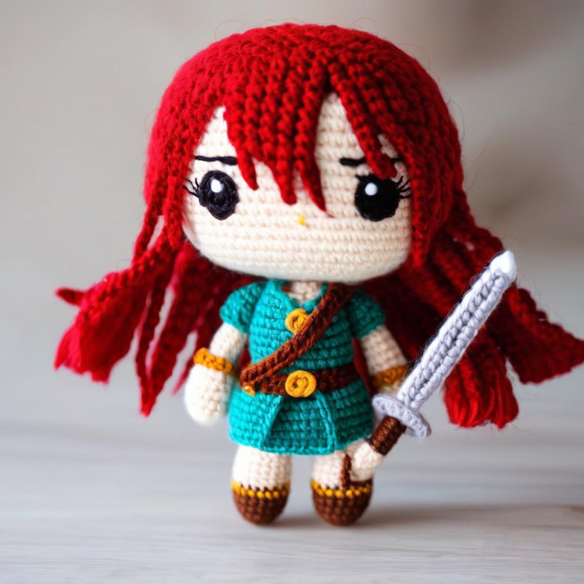 Amigurami.Redmond - Amigurami Crochet SD XL Lora. image by artificialguybr